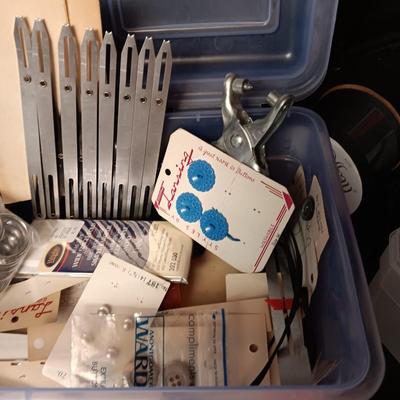 SEWING NOTIONS, SHARK EURO PRO X SEWING BOX AND MORE