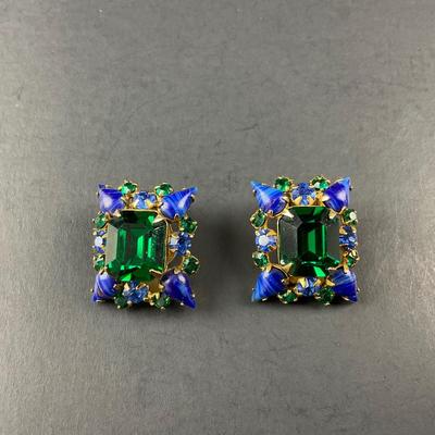 -192- ROBERT | Fashioncraft By Robert Levy Clip Earrings