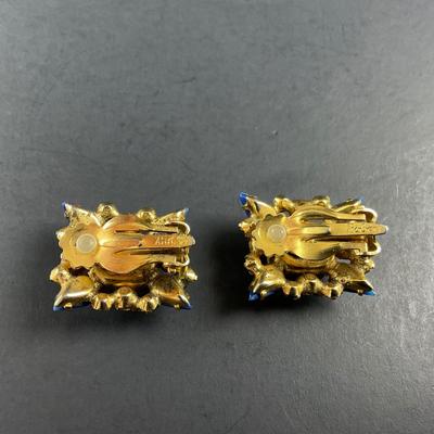 -192- ROBERT | Fashioncraft By Robert Levy Clip Earrings