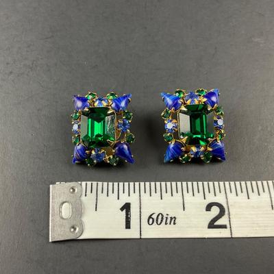 -192- ROBERT | Fashioncraft By Robert Levy Clip Earrings