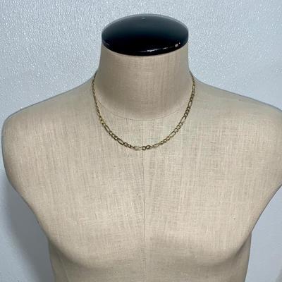 Figaro 10K Gold Chain - 20”