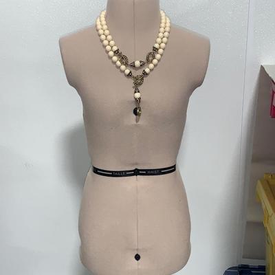 Heidi Daus Convertible Necklace - Single to Multi Strand with or without pendant