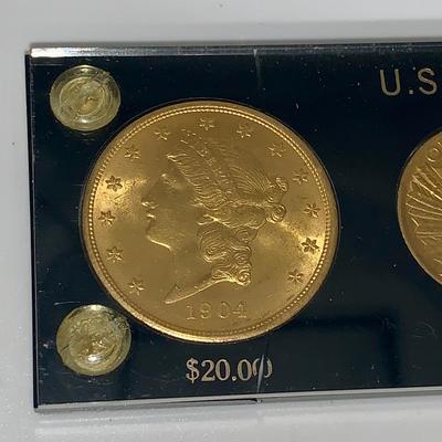 Set of Six (6) US Gold Coins