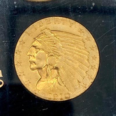 Set of Six (6) US Gold Coins