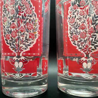 Vintage Drinking Glasses - Set of (8)