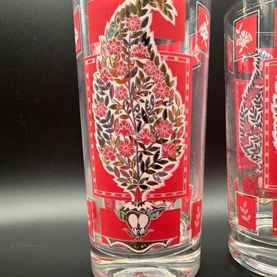 Vintage Drinking Glasses - Set of (8)