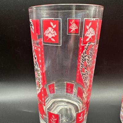 Vintage Drinking Glasses - Set of (8)