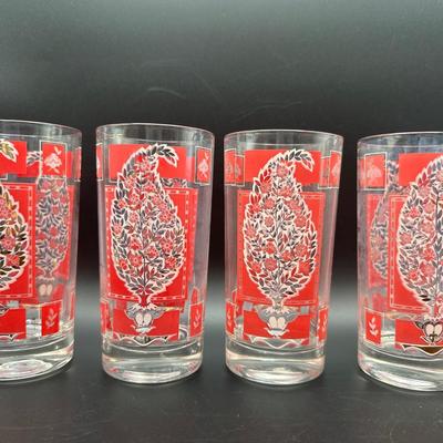 Vintage Drinking Glasses - Set of (8)