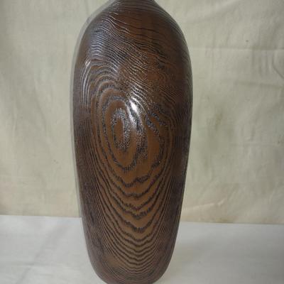 Turned Wooden Vase by Bobby Phillips- Ash (#68).