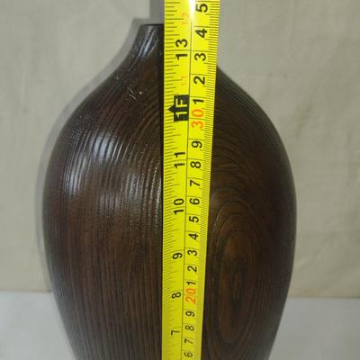 Turned Wooden Vase by Bobby Phillips- Ash (#69).