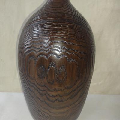 Turned Wooden Vase by Bobby Phillips- Ash (#69).