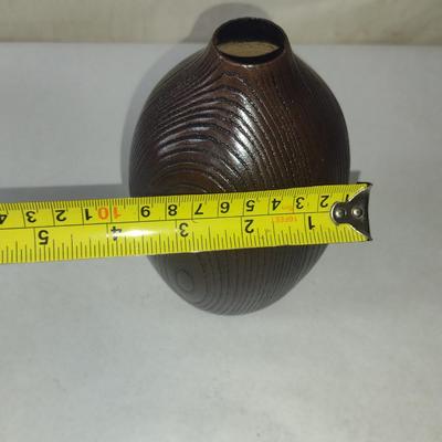 Turned Wooden Vase by Bobby Phillips- Ash (#70).