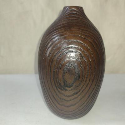 Turned Wooden Vase by Bobby Phillips- Ash (#70).