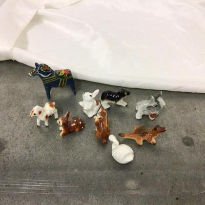 Bone China Animal Lot