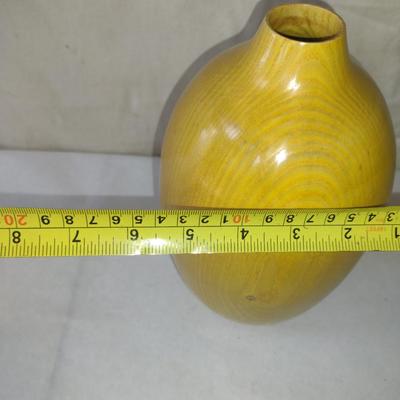 Turned Wooden Vase by Bobby Phillips- Ash (#72).