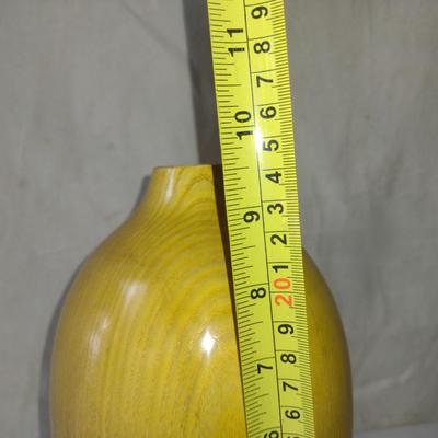 Turned Wooden Vase by Bobby Phillips- Ash (#72).