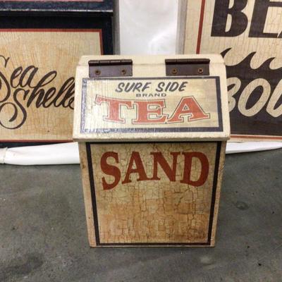 Wood Set Of Four Covered Box Canister
