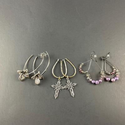 -219- COSTUME JEWELRY | Miscellaneous Drop Earrings