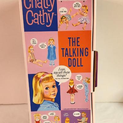 Lot #142 Chatty Cathy: The talking doll - Modern reproduction new in box