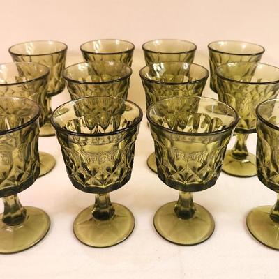 Lot #144 Noritake "Perspective" Cordials - set of 12 - Mid Century