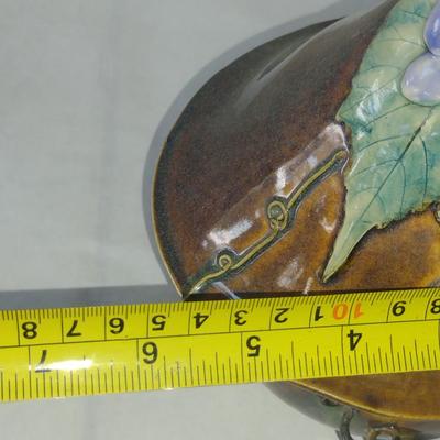 Glazed Ceramic Bird House