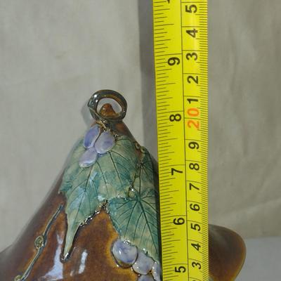 Glazed Ceramic Bird House