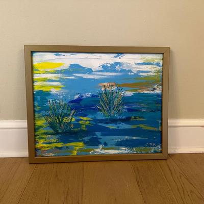 Original “Autumn Marsh” by Carol Burch