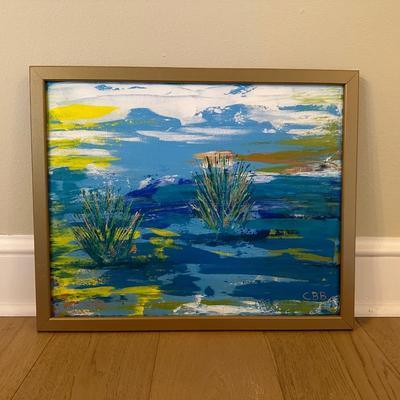 Original “Autumn Marsh” by Carol Burch