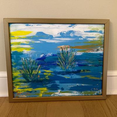Original “Autumn Marsh” by Carol Burch