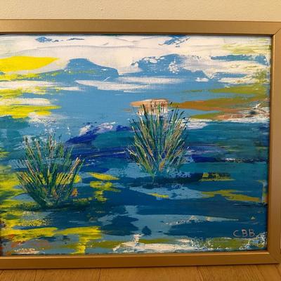 Original “Autumn Marsh” by Carol Burch