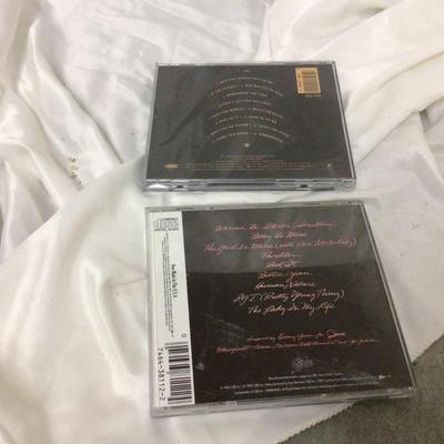 Two Michael Jackson CD
