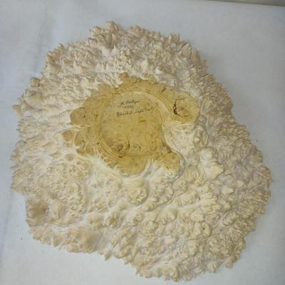 Turned Wooden Bowl by Bobby Phillips- Bleached Maple Burl (#73)