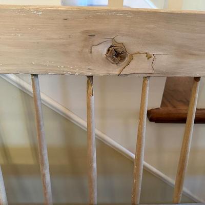Antique Pine Single Board Bench (See Details)