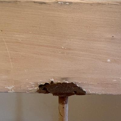 Antique Pine Single Board Bench (See Details)