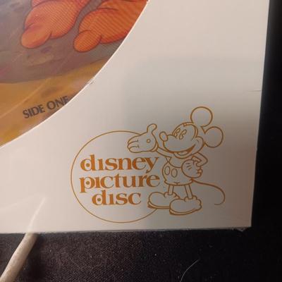1980 WALT DISNEY PROD. "SNOW WHITE AND THE 7 DWARFS" PICTURE DISC ALBUM
