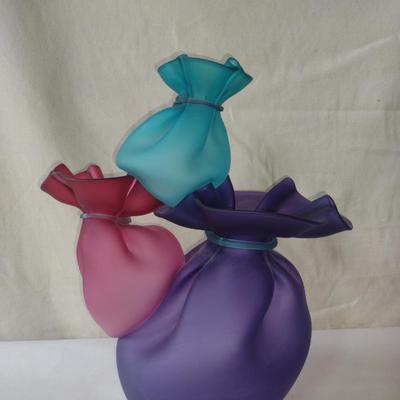 Large, Hand Blown and Cast Glass Sculpture by John Littleton and Kate Vogel