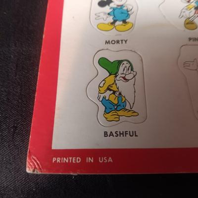 WALT DISNEY PROD. JIG SAW LOTTO BOARDS