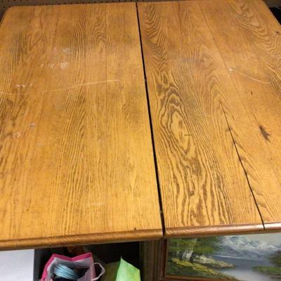 Great Wood Kitchen Table With Three Leafs