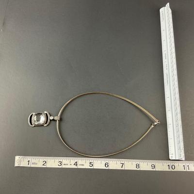 -236-SILVER | 925 Korea Sterling Chain & Pendant | Marked