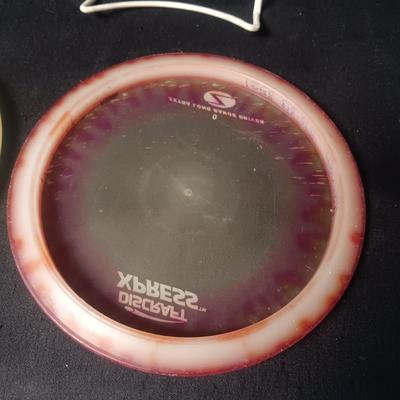 GOTE GLOW DISC GOLF MIDRANGE AND DISCRAFT EXTRA LONG RANGE DRIVER