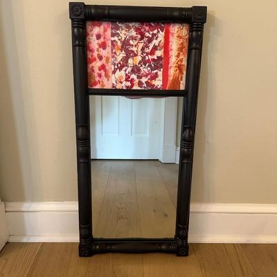 Vintage Wood with Art Mirror
