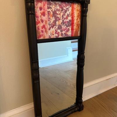 Vintage Wood with Art Mirror