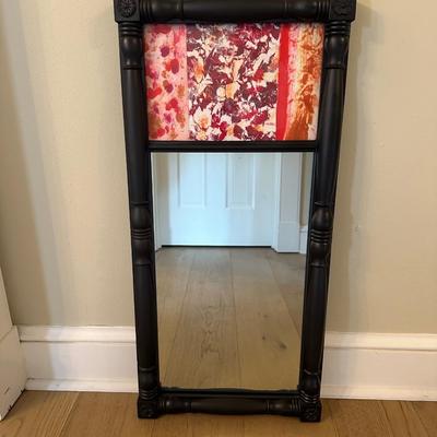 Vintage Wood with Art Mirror