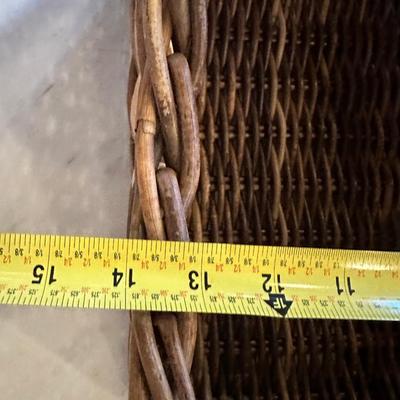 Large Storage Wicker Basket (See Details)