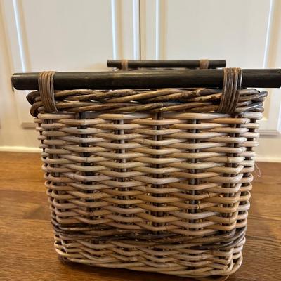Large Storage Wicker Basket (See Details)