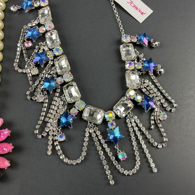 -243- BETSY JOHNSON | Colorful Necklaces | Marked