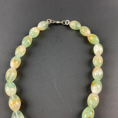 -250- COSTUME JEWELRY | Blue Stone Statement Necklace
