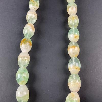 -250- COSTUME JEWELRY | Blue Stone Statement Necklace