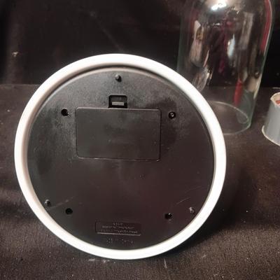 DISNEY'S EEYORE CLOCK IN A GLASS DOME