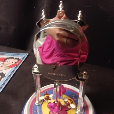 DISNEY'S EEYORE CLOCK IN A GLASS DOME